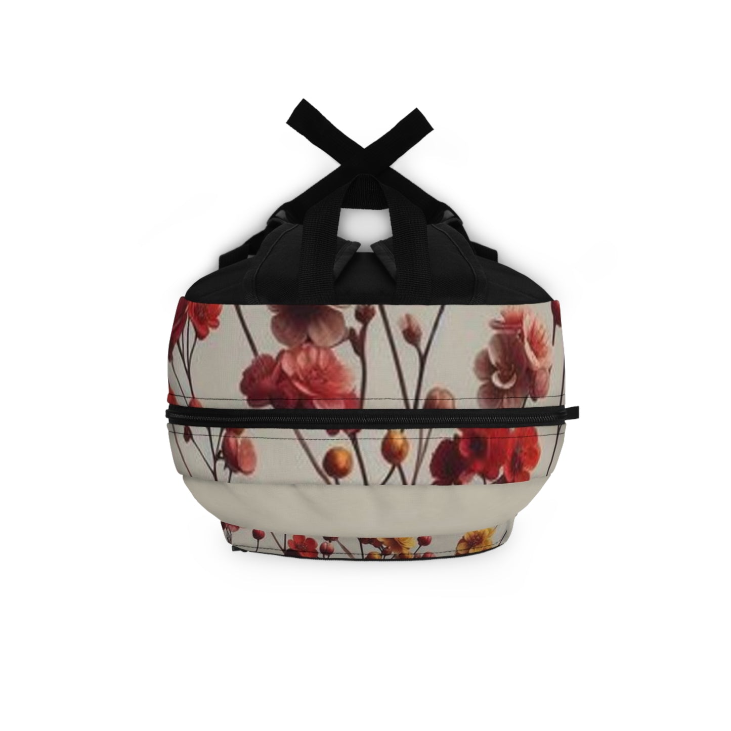 Soft Floral Backpack, Colorful Flower Design