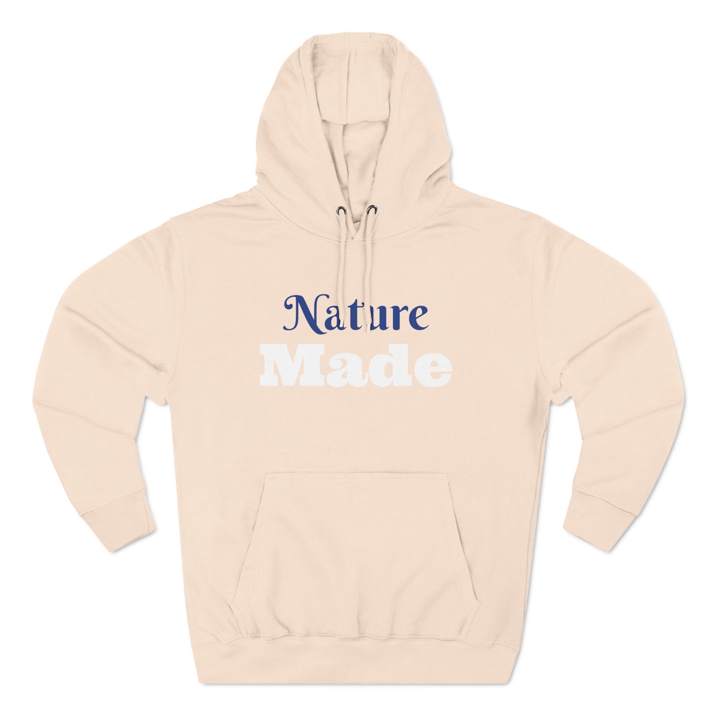 Nature Made Graphic Three-Panel Fleece Hoodie, Warm Winter Sweatshirt