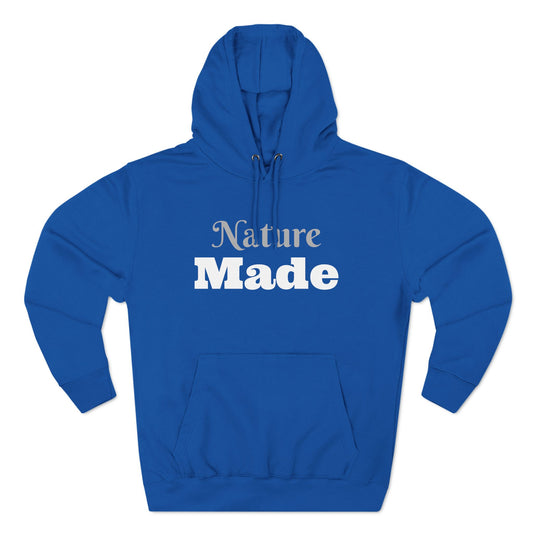 Nature Made Graphic Three-Panel Fleece Hoodie, Warm Winter Sweatshirt